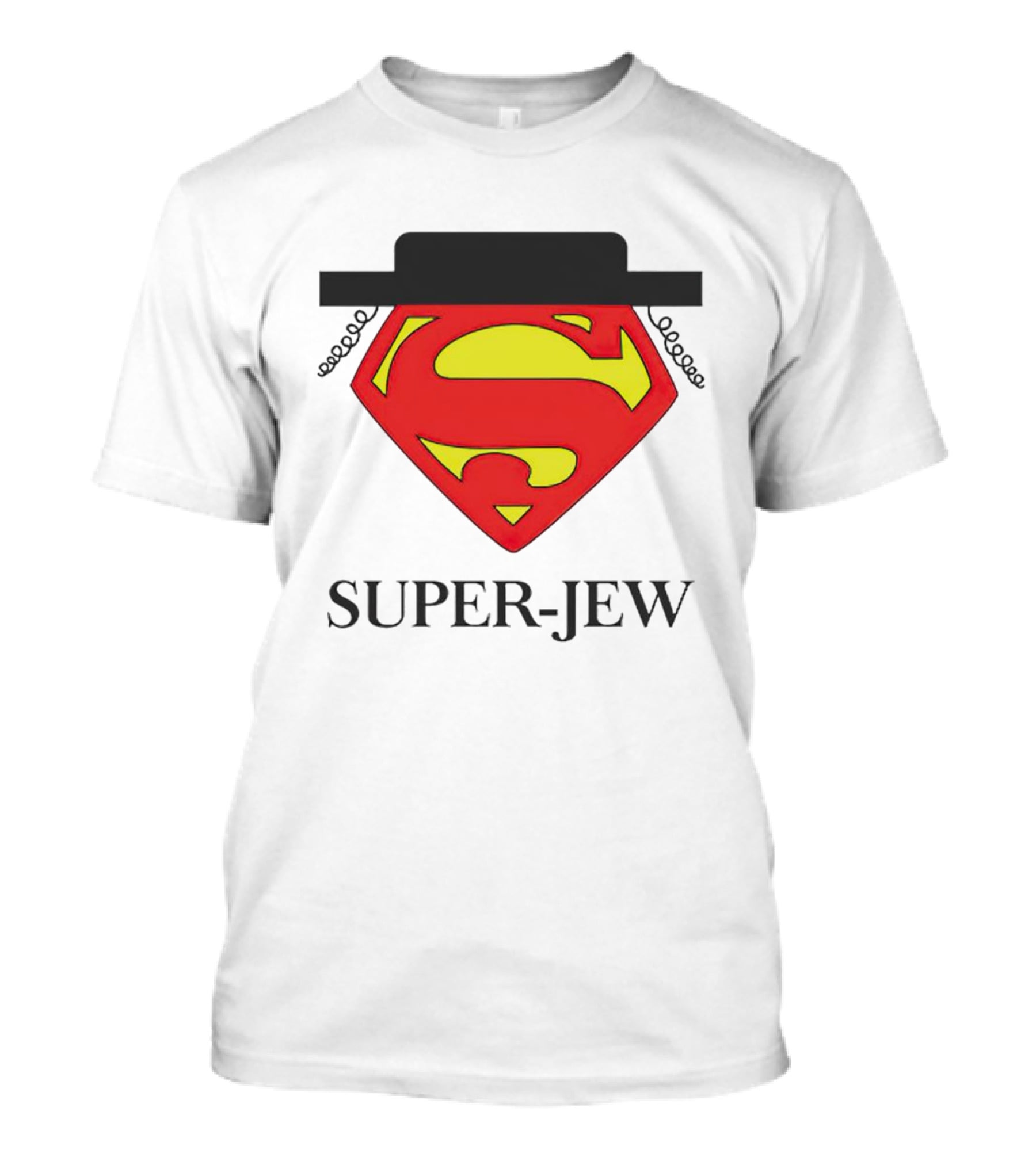 Superman Super-Jew Emblem T-Shirt