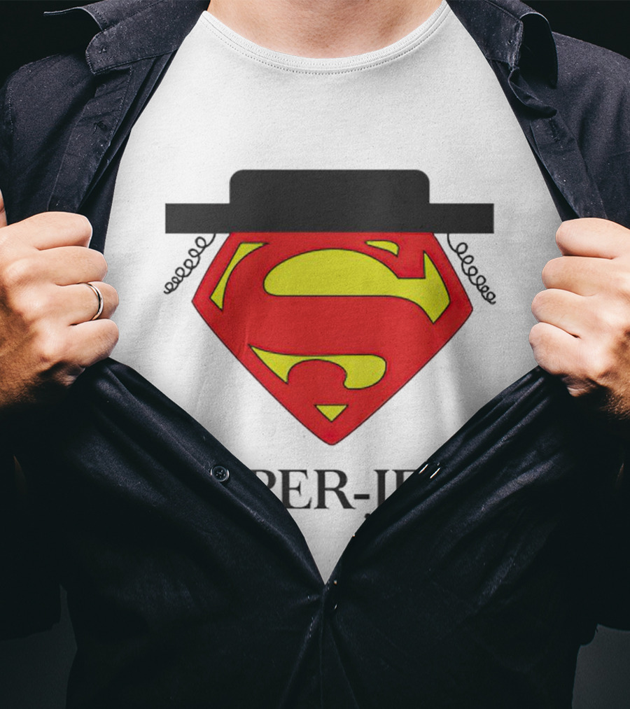 Superman Super-Jew Emblem T-Shirt