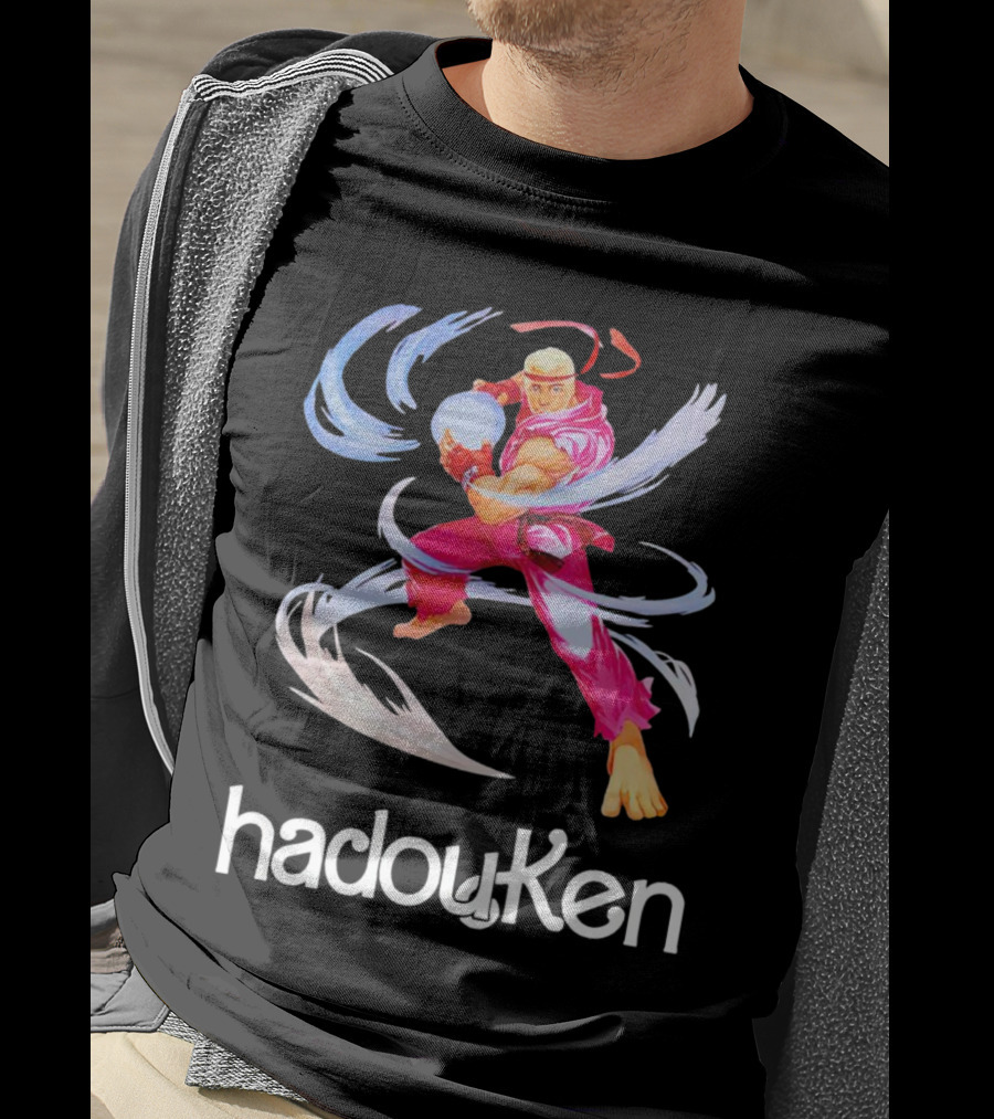 Barbie Hadou Ken Fighter Moves Hadouken T-Shirt
