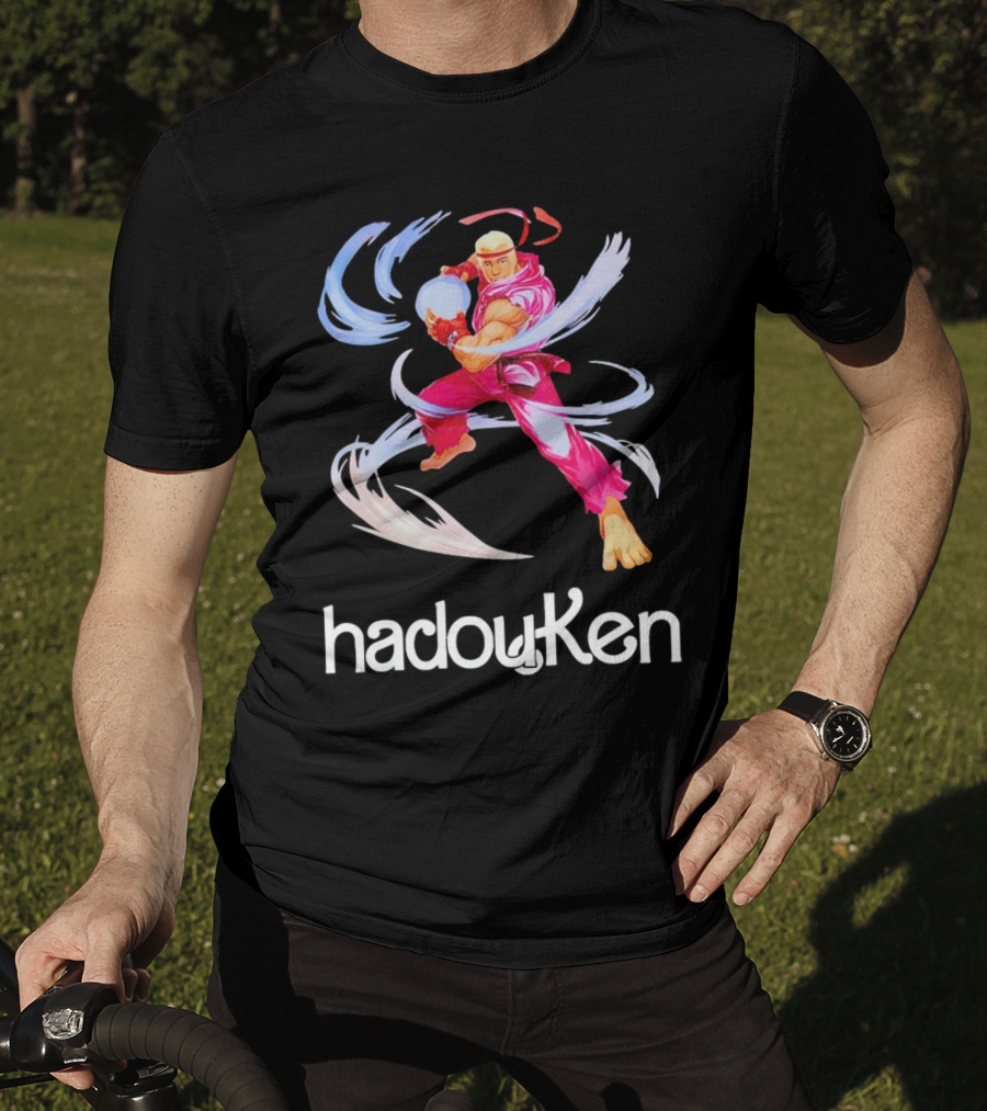 Barbie Hadou Ken Fighter Moves Hadouken T-Shirt