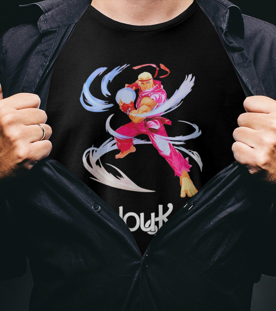 Barbie Hadou Ken Fighter Moves Hadouken T-Shirt