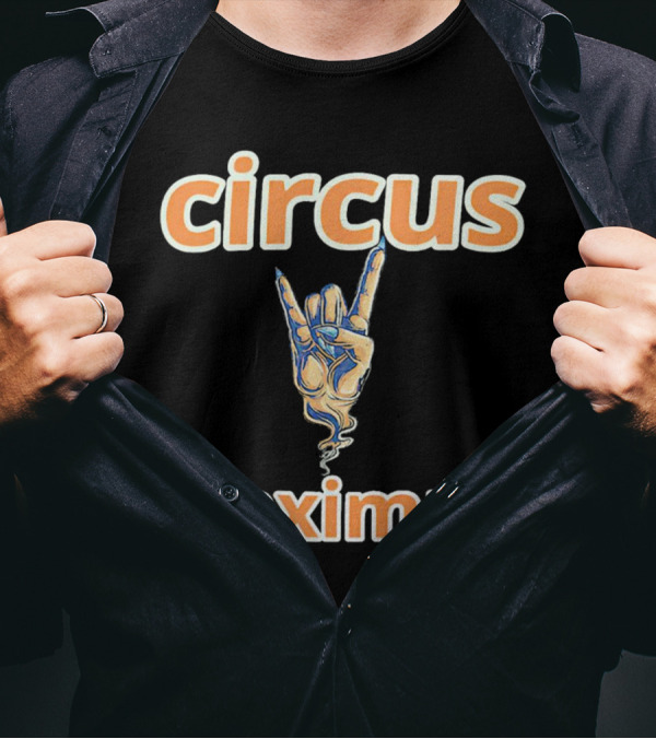 Circus Maximus Groovy Travis Scott Hand T-Shirt