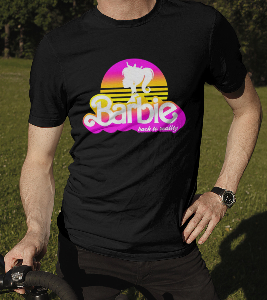Barbie Back To Reality Retro Sunset T-Shirt