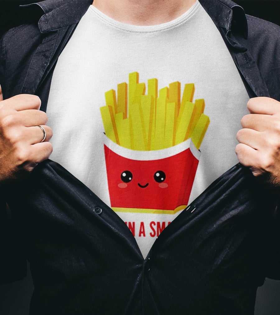 Fry That In A Small Town Cute French Fries Box T-Shirt