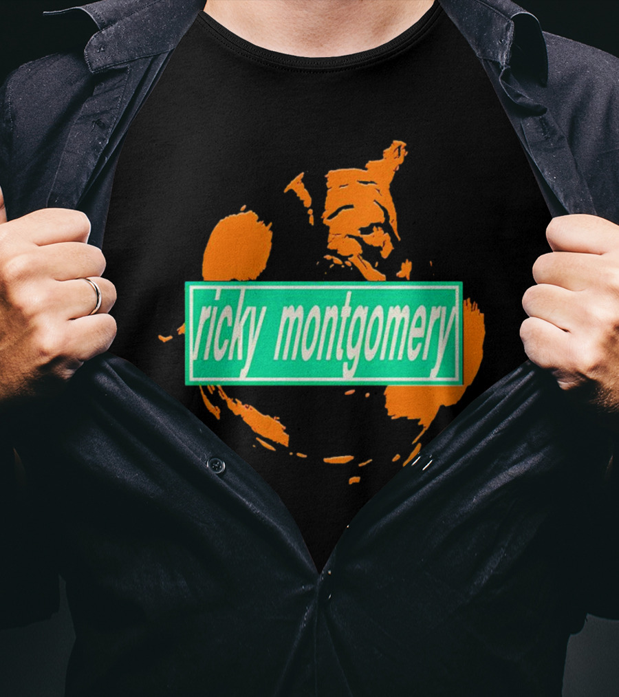 Ricky Montgomery Text With Spinning Dog T-Shirt