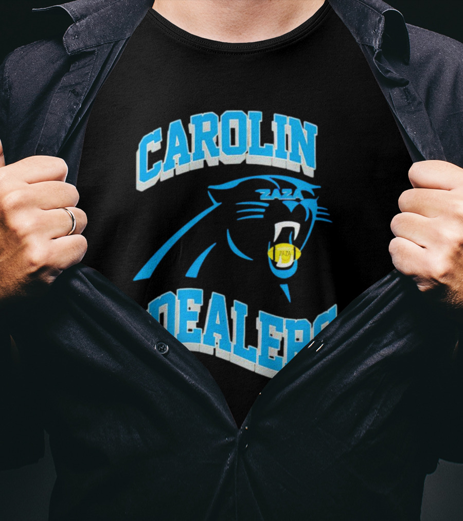 Carolina Panthers Dealers Support Your Local Zaza Dealer T-Shirt