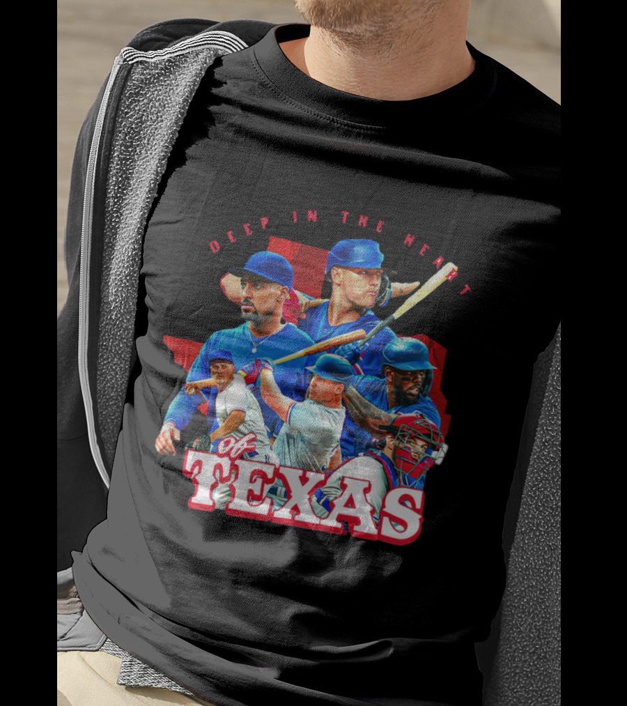 Deep In The Heart Of Texas Baseball T-Shirt