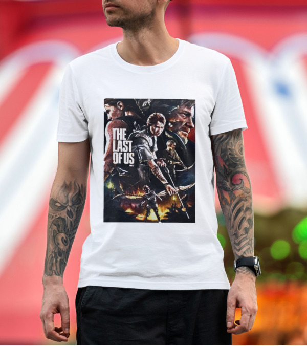 Premium T-Shirt: The Last of Us Part II Apocalyptic Survivor Adventure T-Shirt The Last of Us Part II Apocalyptic Survivor Adventure T-Shirt