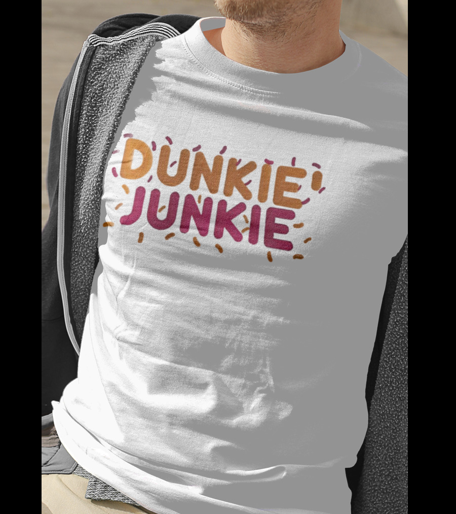 Dunkie’ Junkie Donut Sprinkle T-Shirt