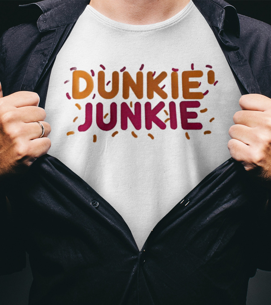 Dunkie’ Junkie Donut Sprinkle T-Shirt