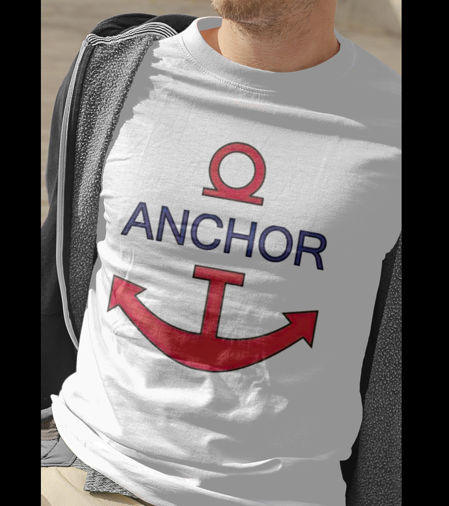 One Piece Monkey D Luffy Anchor Symbol Emblem T-Shirt