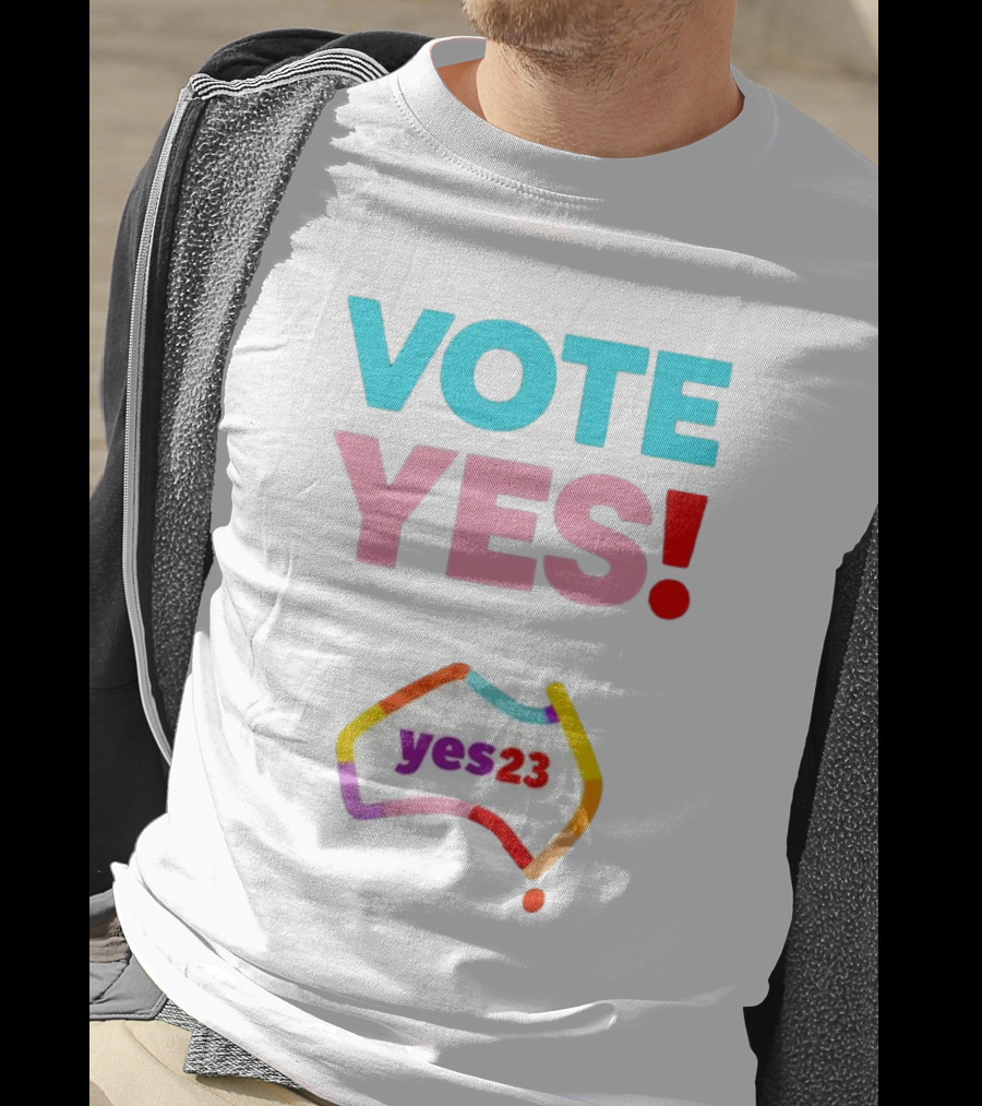 Vote Yes Yes23 Australia Map T-Shirt