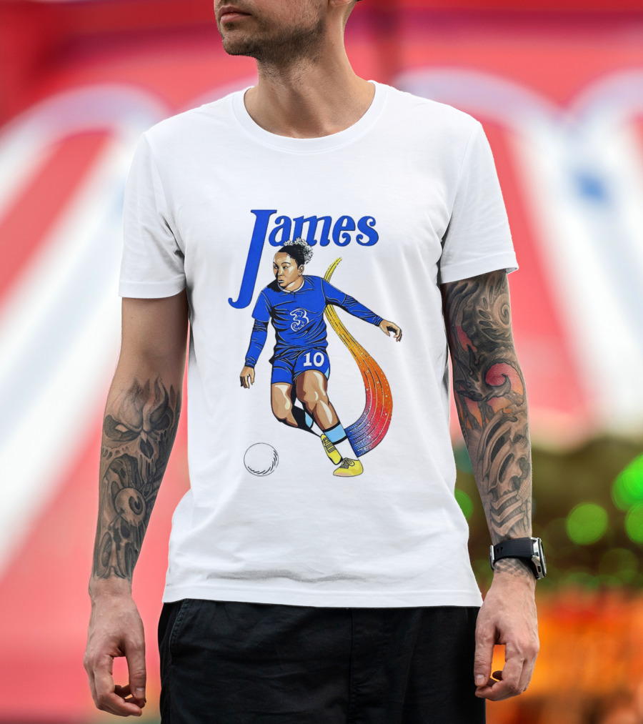 Chelsea Women Soccer Lauren James Number 10 Cheat Code T-Shirt