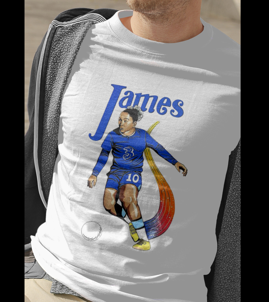 Chelsea Women Soccer Lauren James Number 10 Cheat Code T-Shirt
