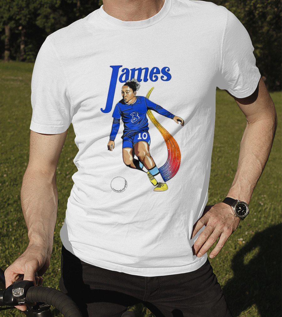 Chelsea Women Soccer Lauren James Number 10 Cheat Code T-Shirt