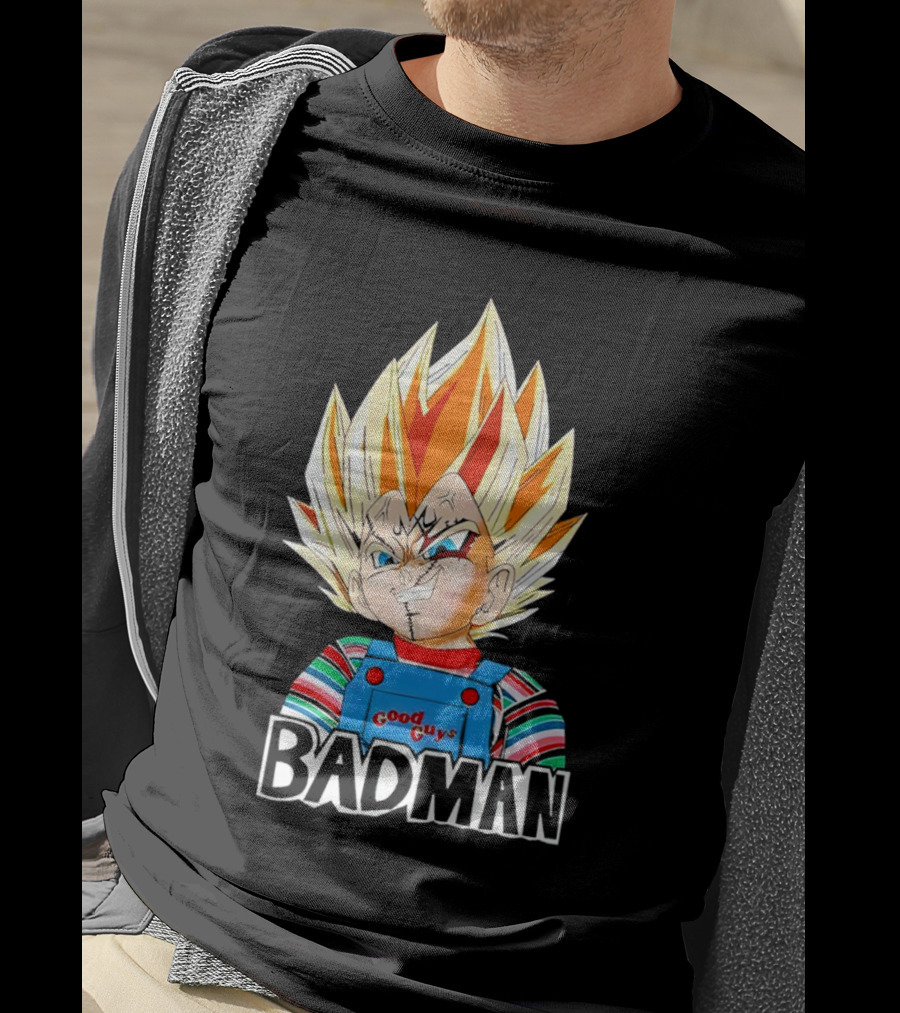 Vegeta Badman Good Guys Mashup T-Shirt