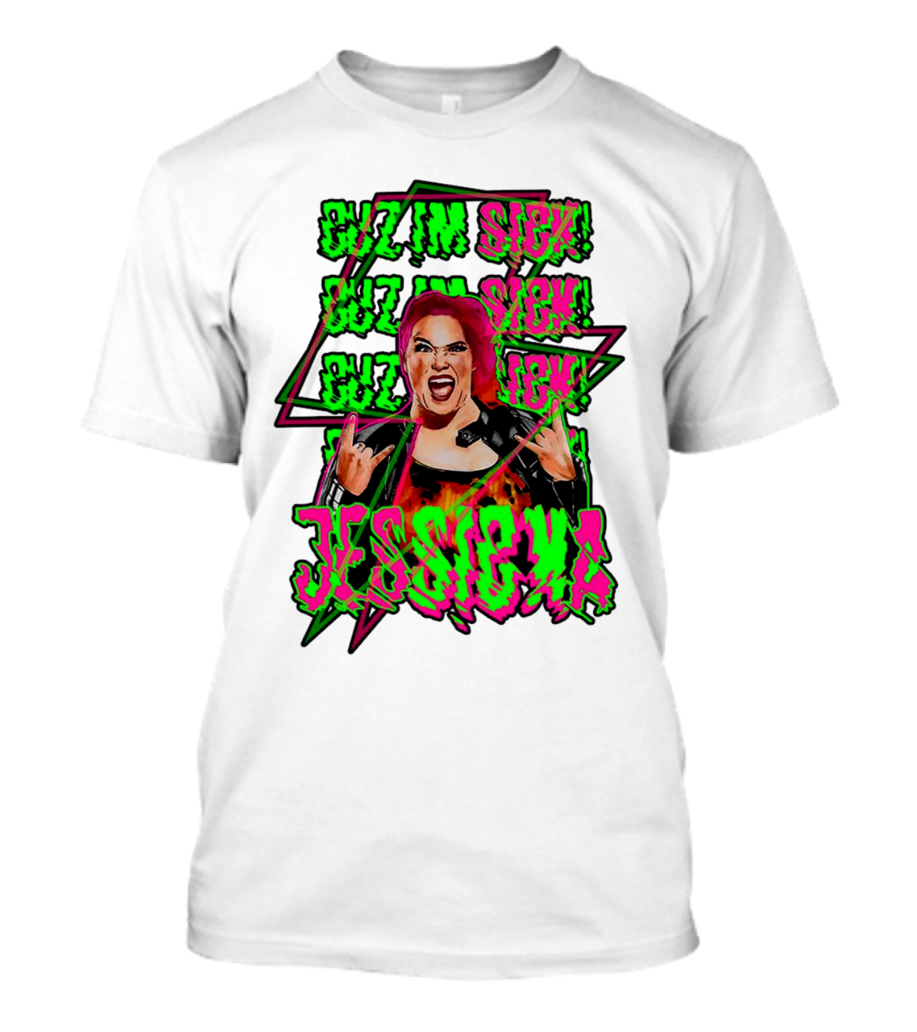 Jessicka Cuz I'm Sick Sign Of The Horns T-Shirt