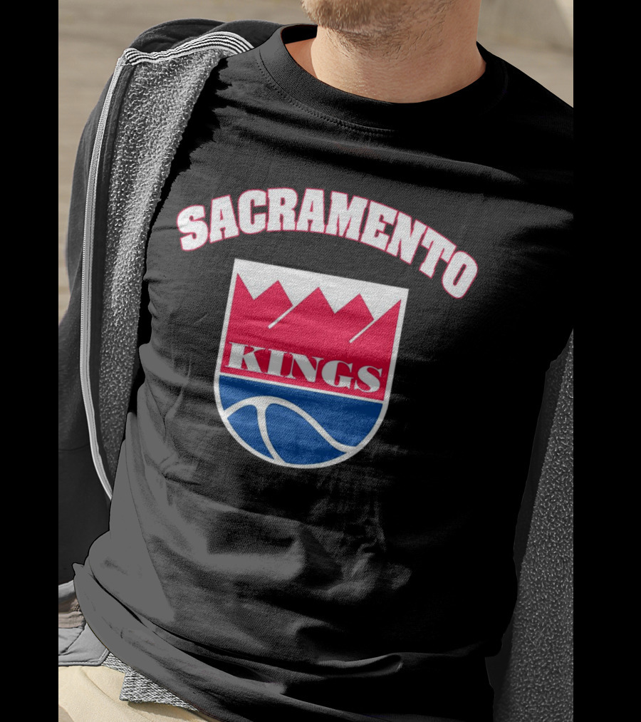Sacramento Kings Retro Basketball Team T-Shirt