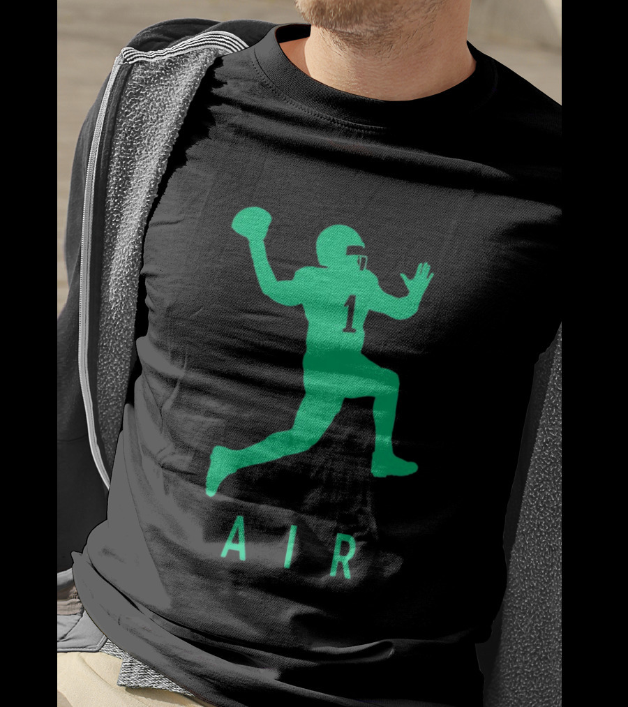 Jalen Hurts Philadelphia Eagles QB1 Air Jumpman T-Shirt