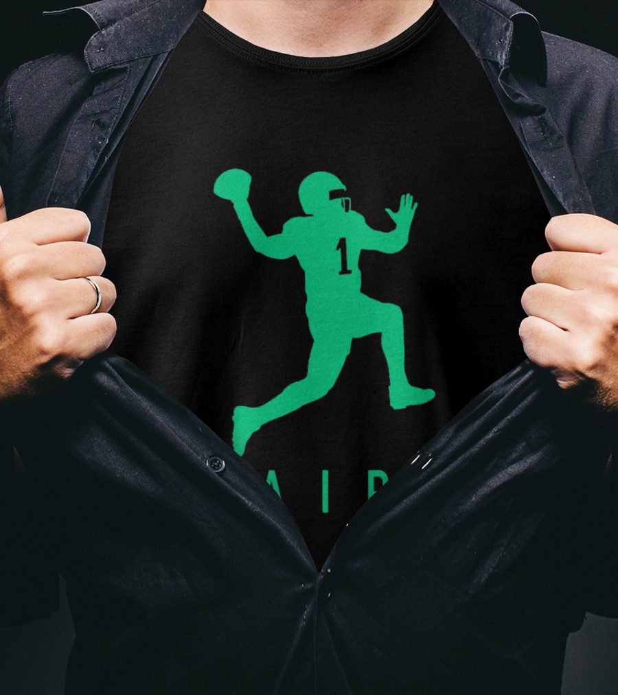 Jalen Hurts Philadelphia Eagles QB1 Air Jumpman T-Shirt