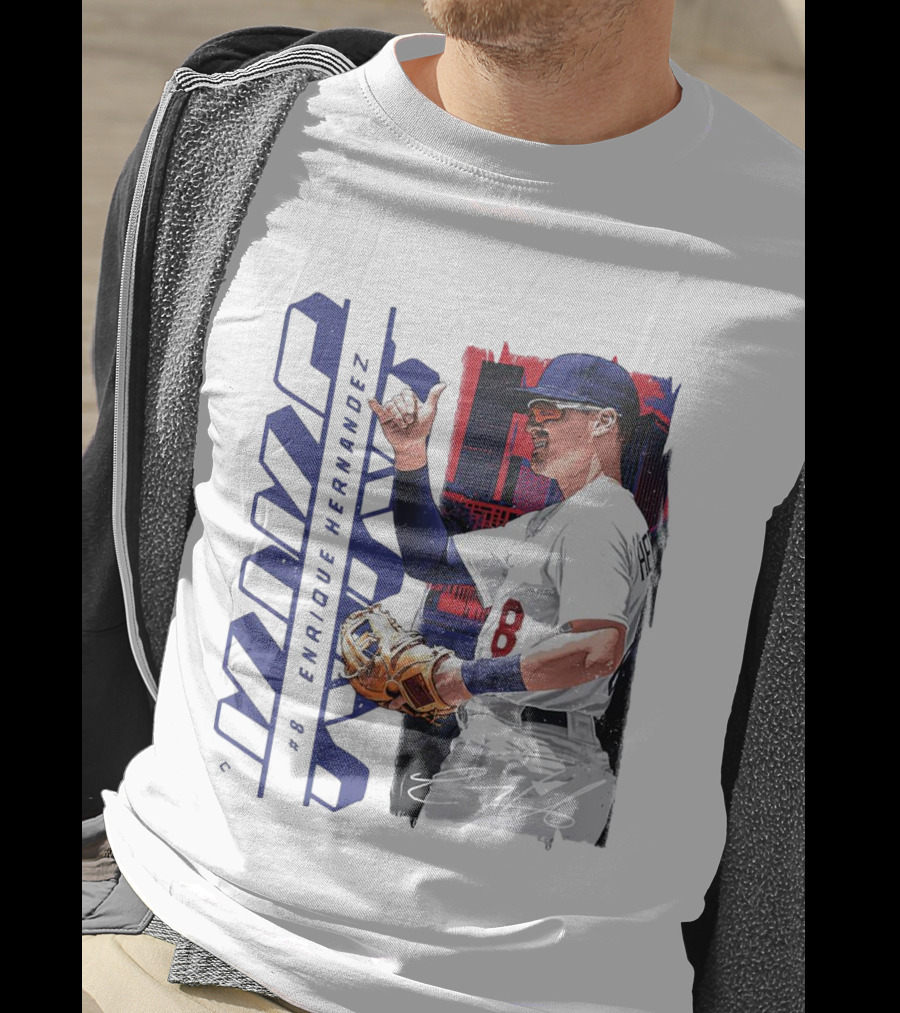 Enrique Hernandez Los Angeles Dodgers MVP T-Shirt