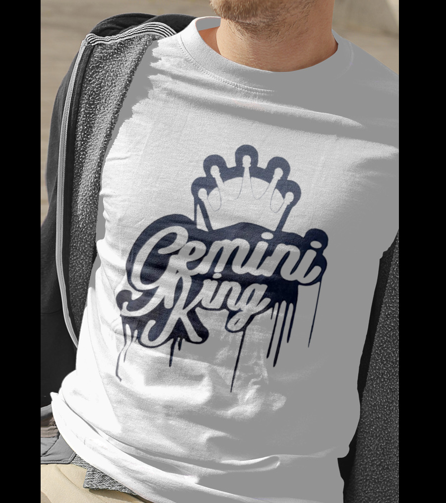Gemini King Dripping Crown T-Shirt