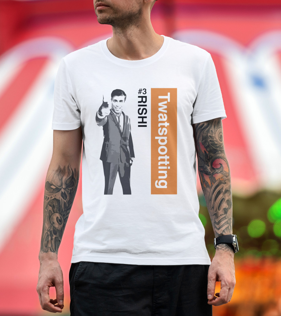 Twatspotting #3 Rishi Thumbs Up Gesture T-Shirt