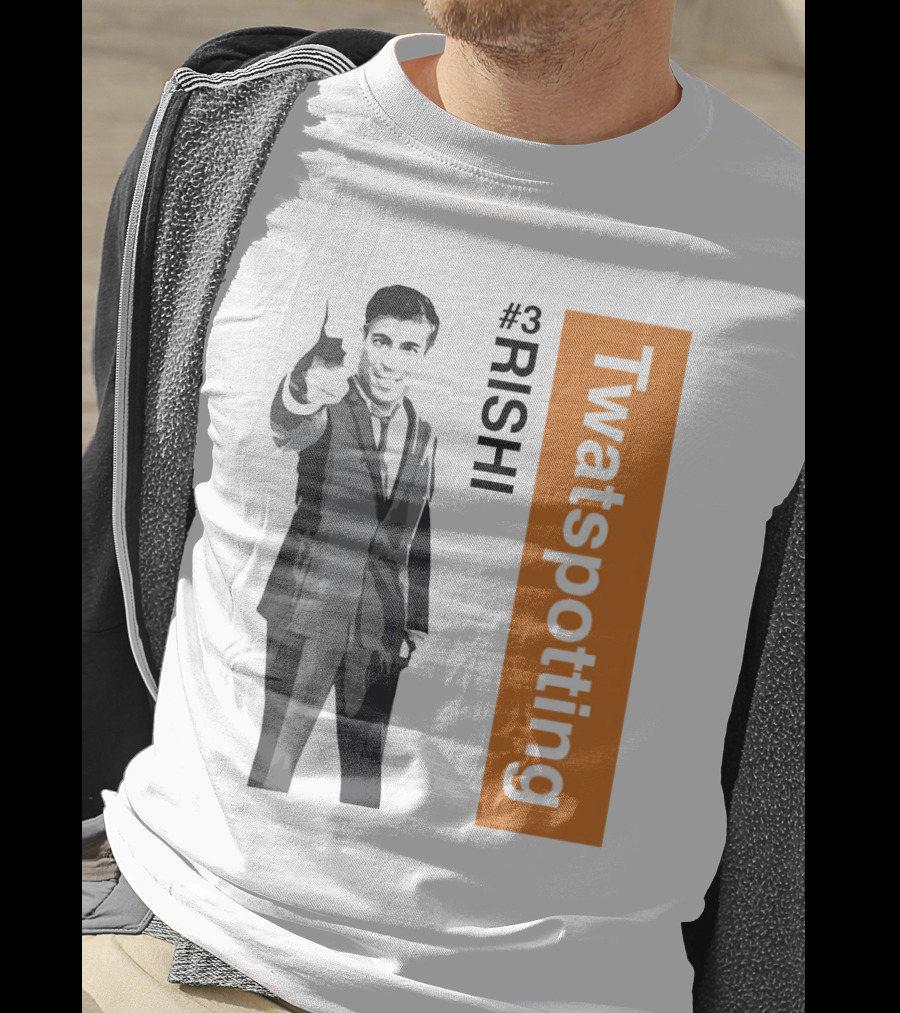Twatspotting #3 Rishi Thumbs Up Gesture T-Shirt