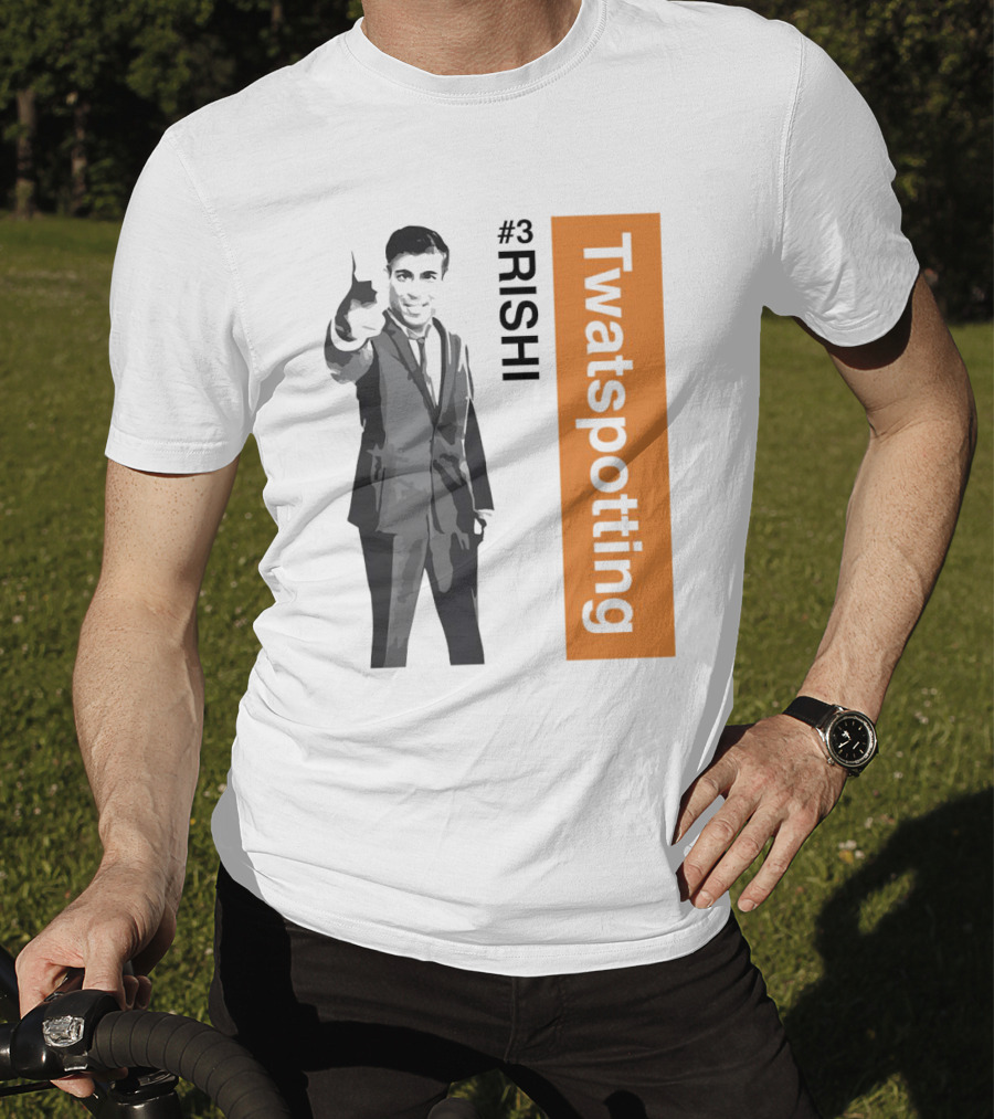 Twatspotting #3 Rishi Thumbs Up Gesture T-Shirt