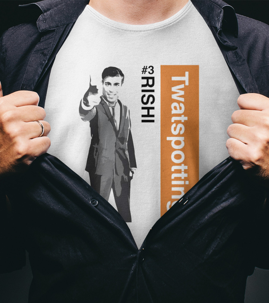 Twatspotting #3 Rishi Thumbs Up Gesture T-Shirt