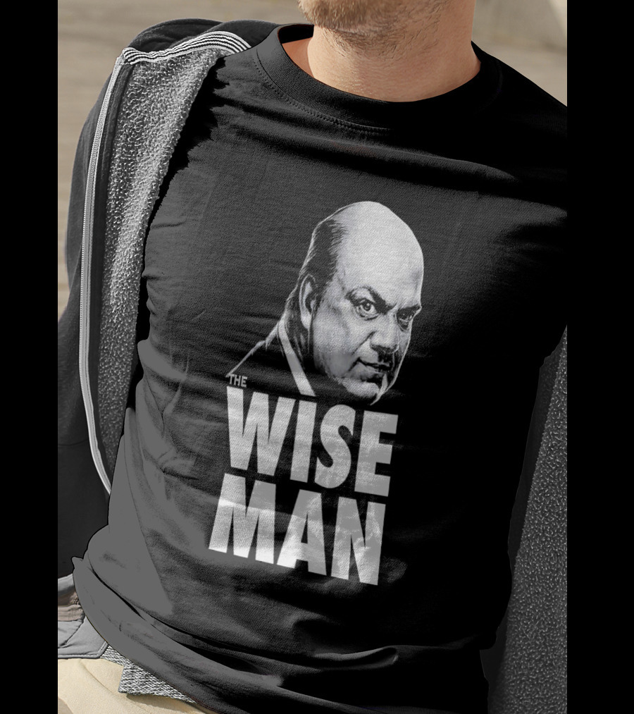 Paul Heyman The Wise Man Portrait WWE Acknowledgment T-Shirt
