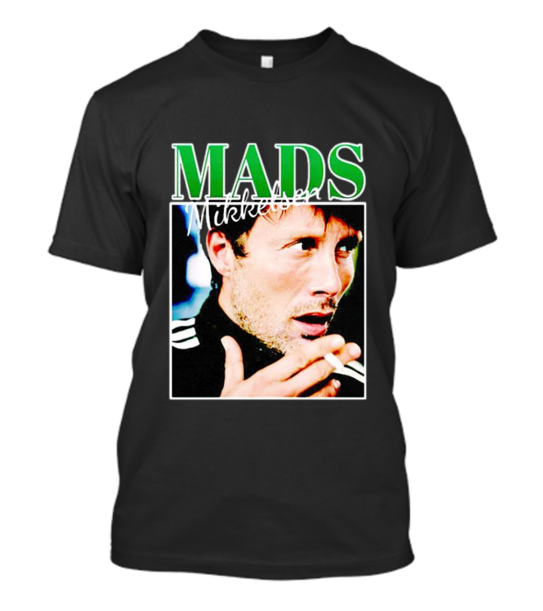 Mads Mikkelsen 90’s Vintage Style Hannibal Concept T-Shirt