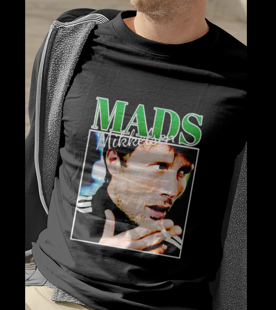 Mads Mikkelsen 90’s Vintage Style Hannibal Concept T-Shirt