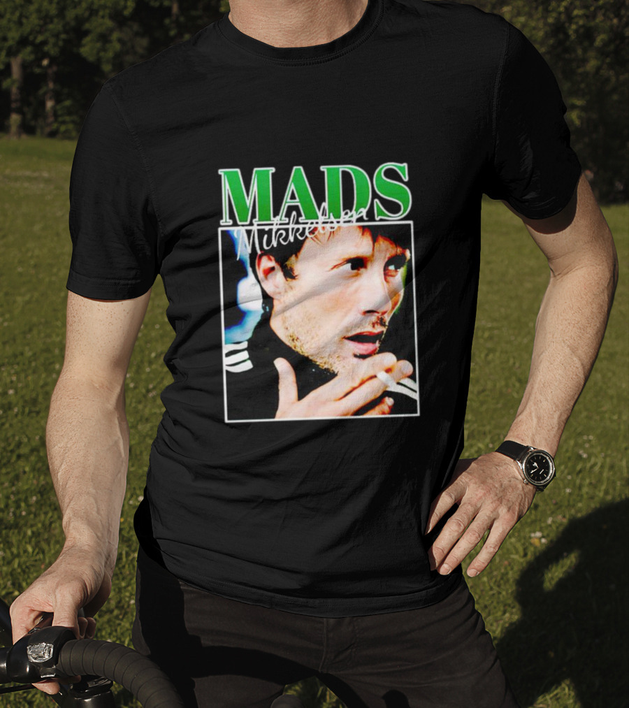 Mads Mikkelsen 90’s Vintage Style Hannibal Concept T-Shirt