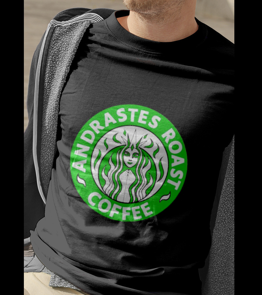 Andrastes Roast Coffee Inquisition Green T-Shirt