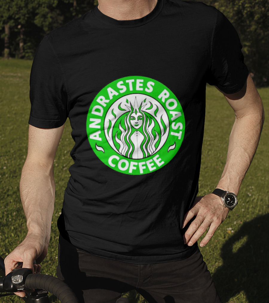 Andrastes Roast Coffee Inquisition Green T-Shirt