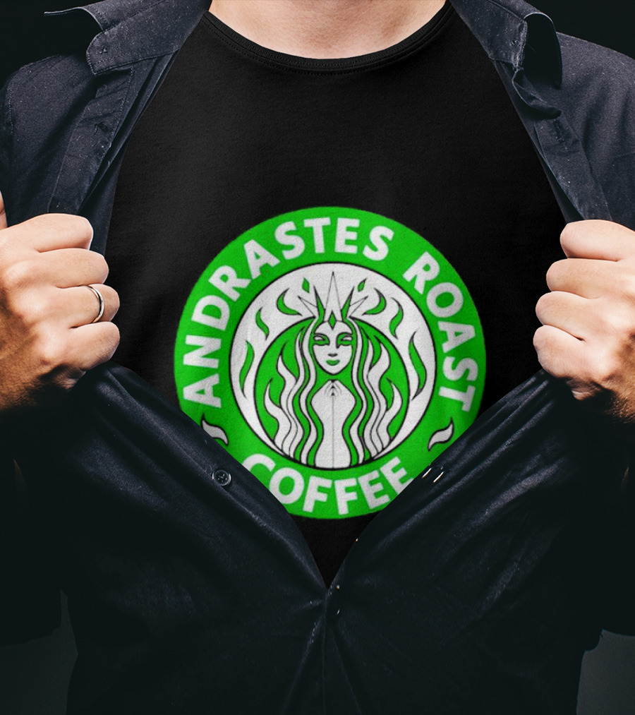 Andrastes Roast Coffee Inquisition Green T-Shirt