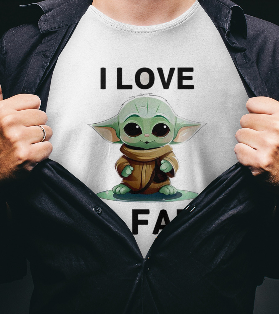 I Love To Fart Baby Yoda T-Shirt