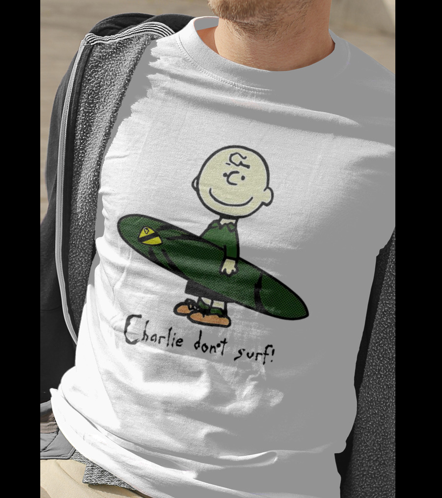 Charlie Brown Don't Surf Vintage T-Shirt