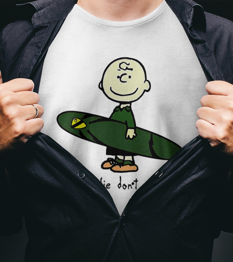 Charlie Brown Don't Surf Vintage T-Shirt