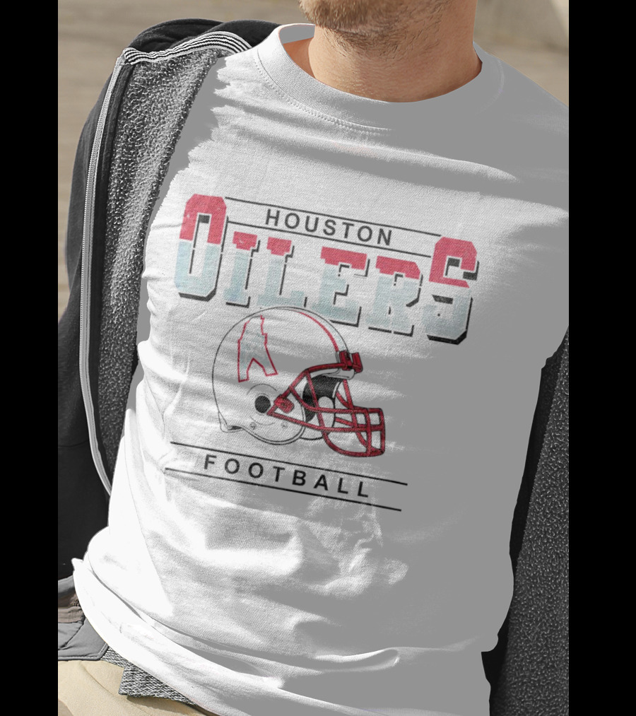 Houston Oilers Football Helmet T-Shirt