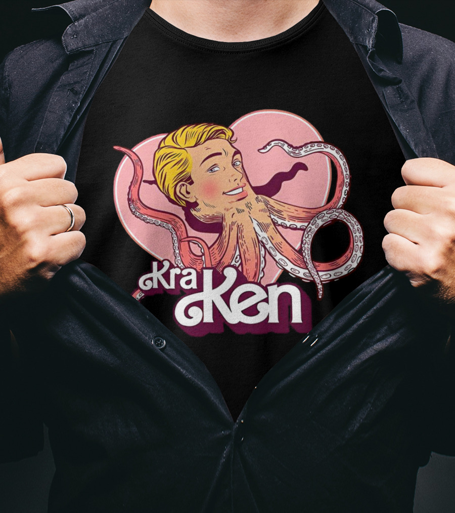 Ken KraKen Barbie Octopus T-Shirt