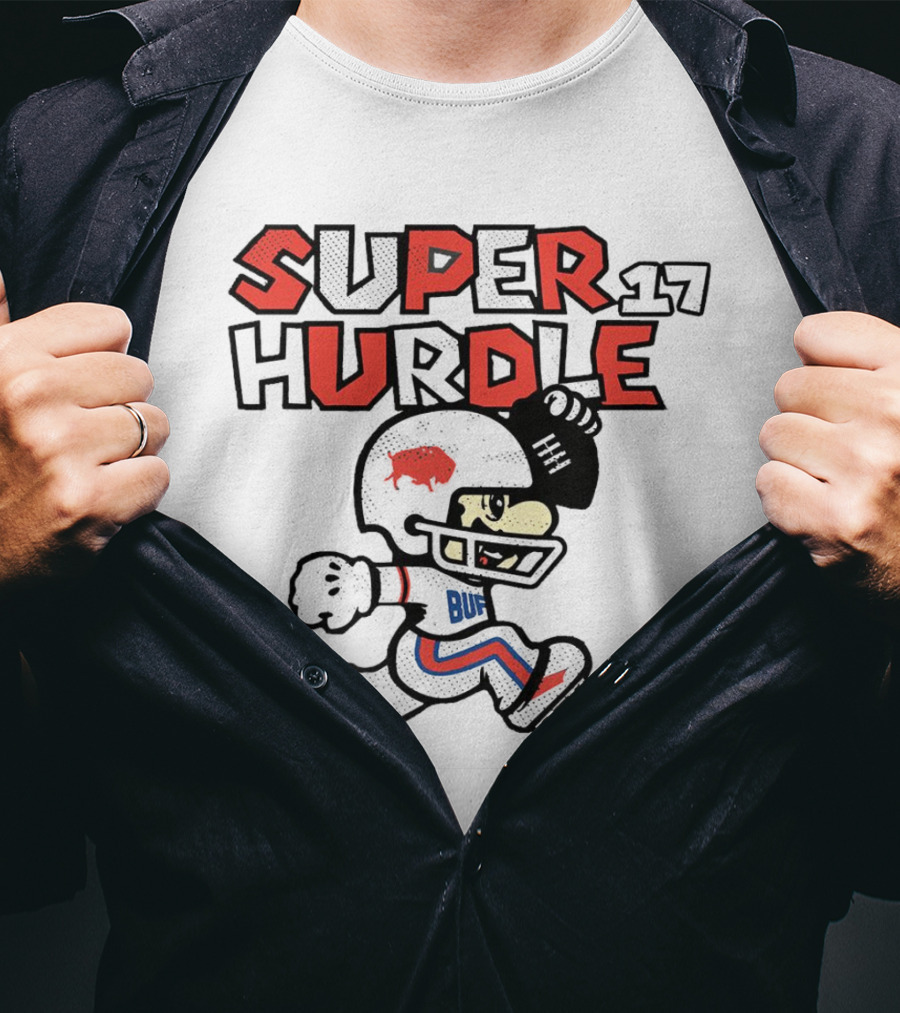 Buffalo Bills Super Hurdle 17 BUF T-Shirt