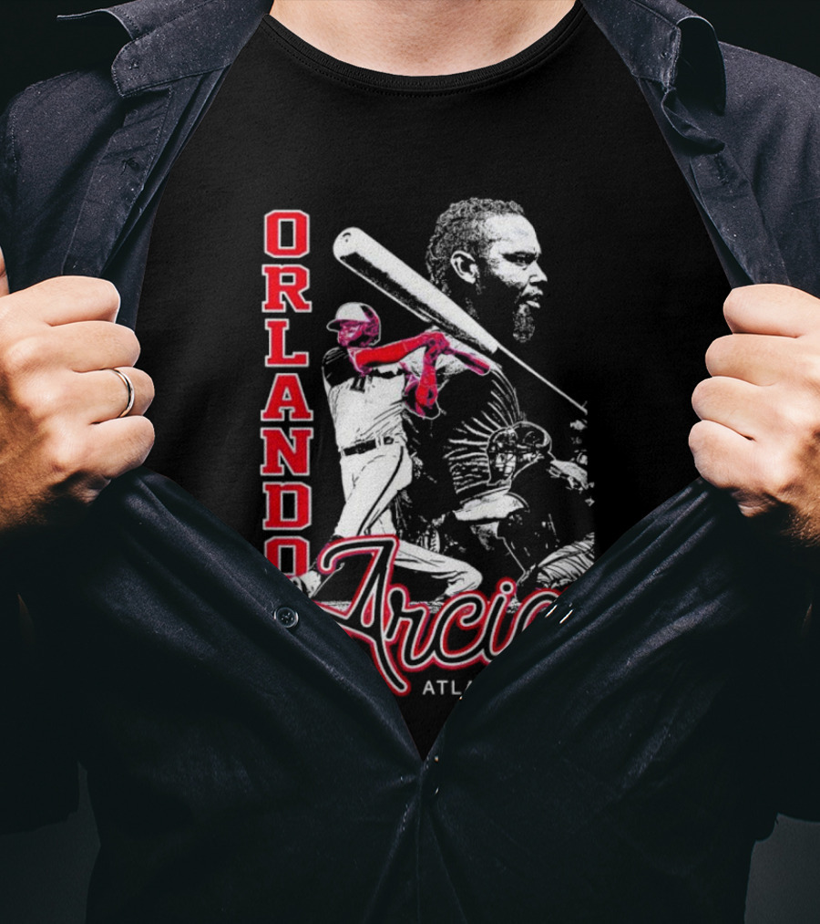 Orlando Arcia Atlanta Swing T-Shirt