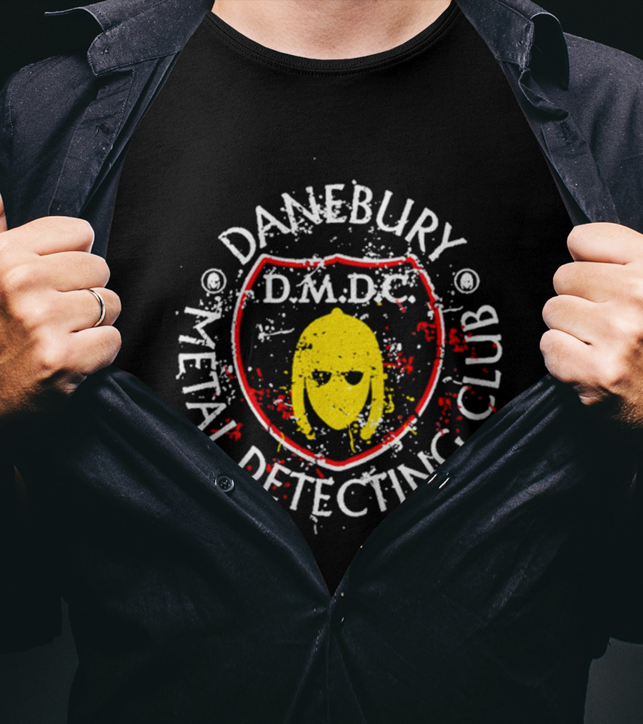 Danebury Metal Detecting Club DMDC Grunge Aesthetic T-Shirt