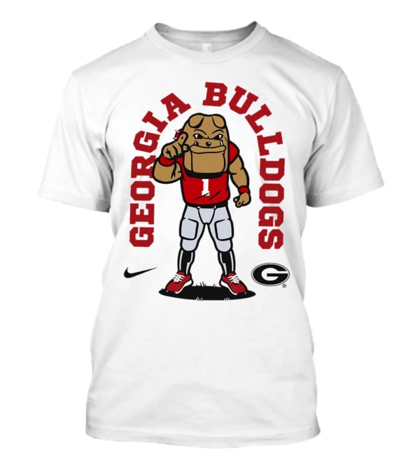 Georgia Bulldogs Mascot Athletic Bulldog T-Shirt