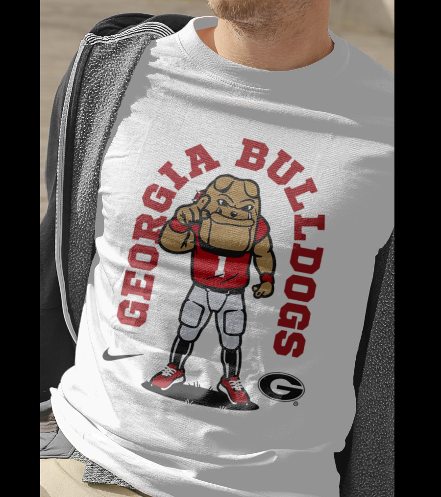 Georgia Bulldogs Mascot Athletic Bulldog T-Shirt