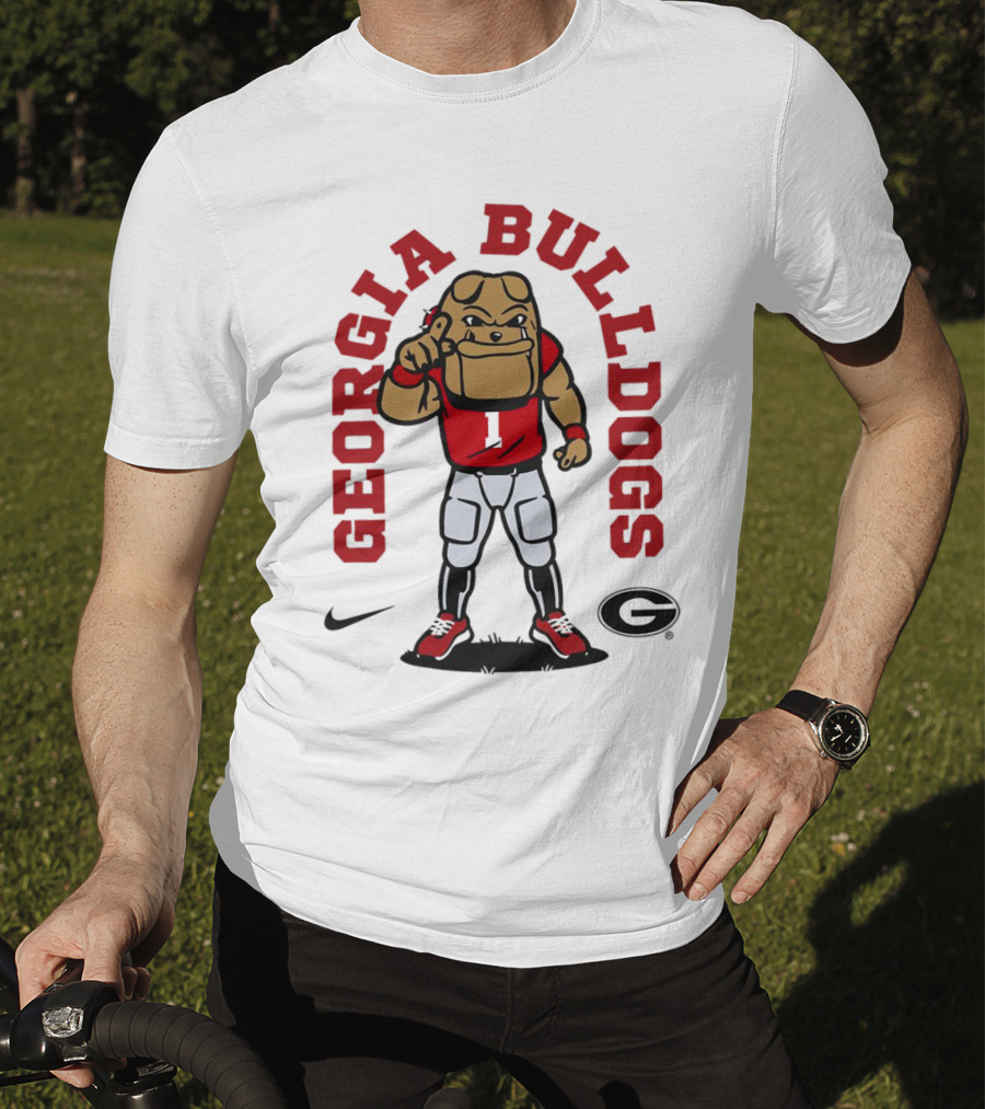 Georgia Bulldogs Mascot Athletic Bulldog T-Shirt