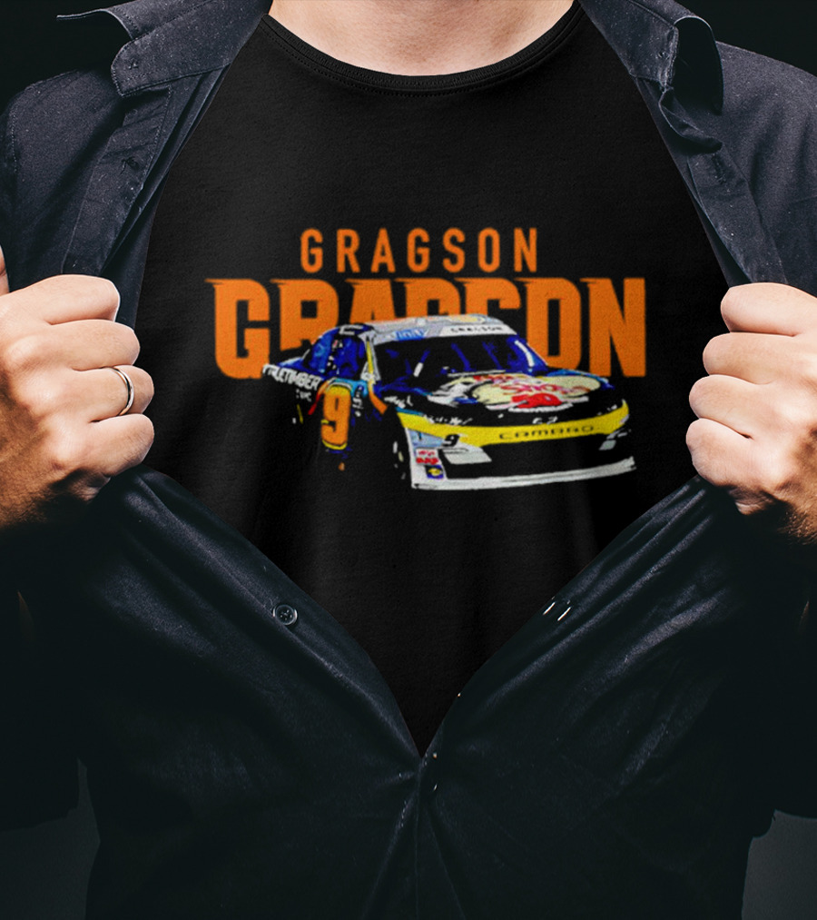 Gragson Camaro No. 9 Racing Car T-Shirt