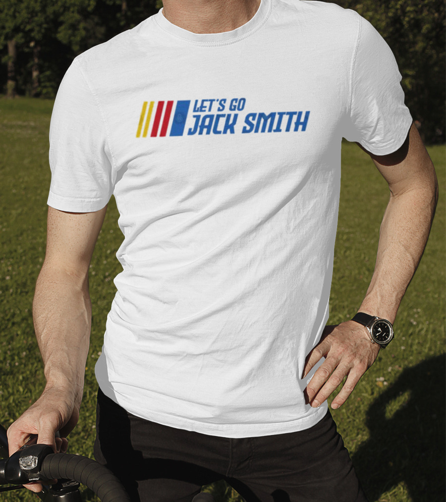 LET'S GO JACK SMITH NASCAR Stripes T-Shirt